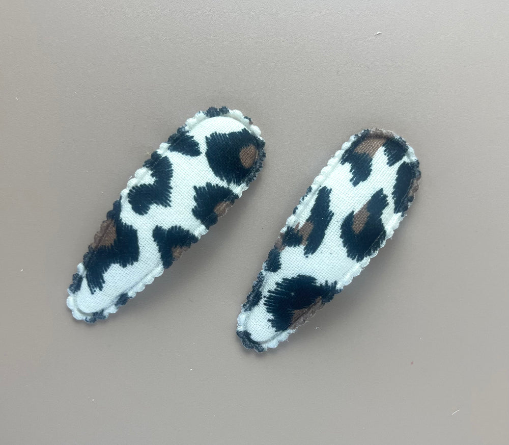 Linen Snap Clip Duo - Andi - Peppa Penny