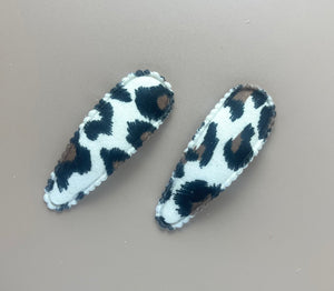 Linen Snap Clip Duo - Andi - Peppa Penny