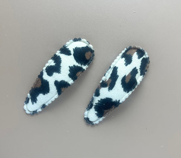 Linen Snap Clip Duo - Andi - Peppa Penny