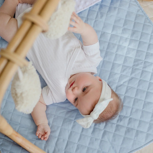 Snuggle Blanket - Dusty Sky Blue - Bambella Designs