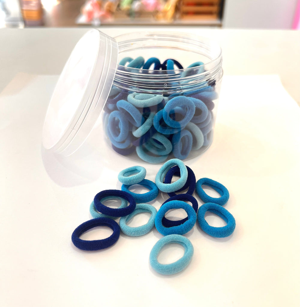 Small Seamless Hair Ties - Blues - Peppa Penny