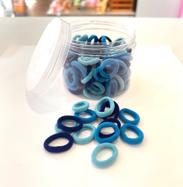 Small Seamless Hair Ties - Blues - Peppa Penny