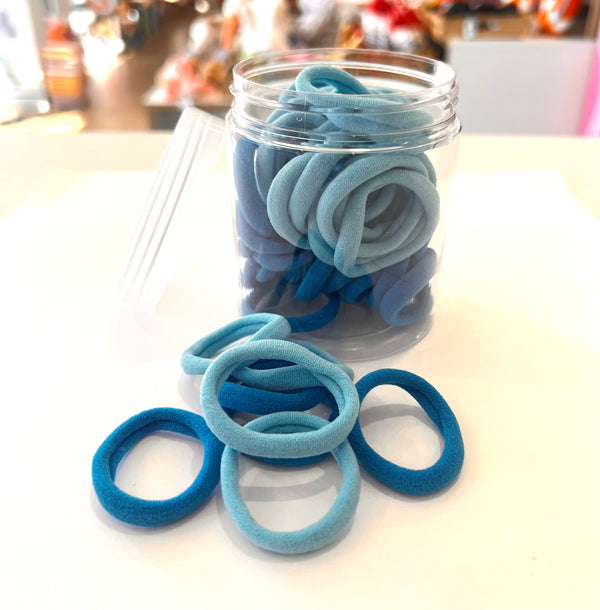 Seamless Hair Ties - Blues - Peppa Penny