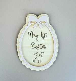 My 1st Easter Keepsake Plaque - Luma Light