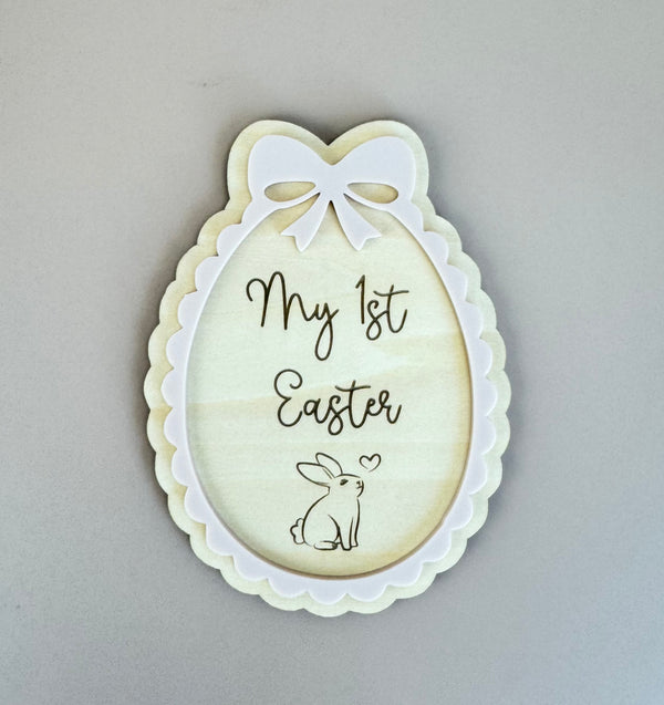 My 1st Easter Keepsake Plaque - Luma Light