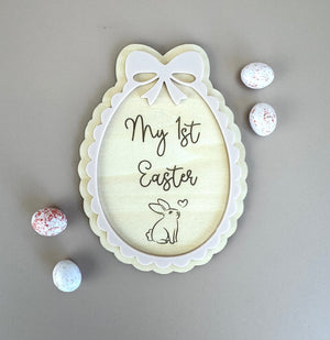 My 1st Easter Keepsake Plaque - Luma Light