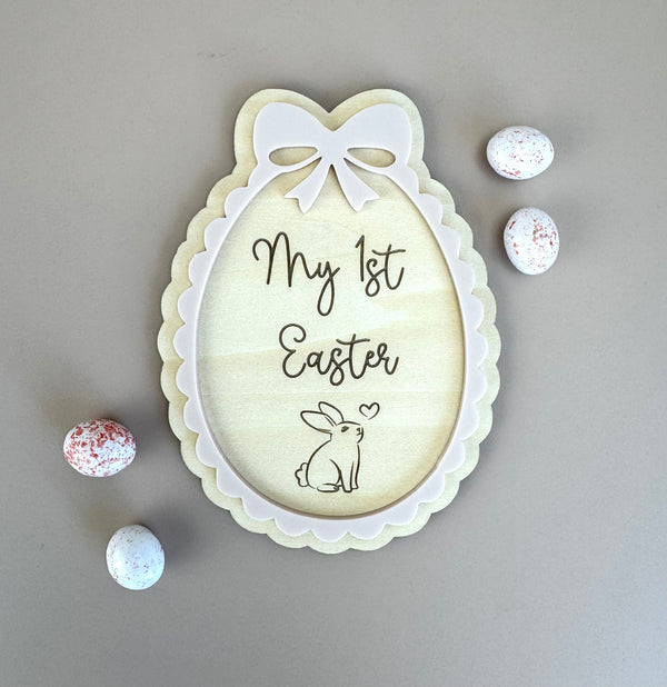 My 1st Easter Keepsake Plaque - Luma Light