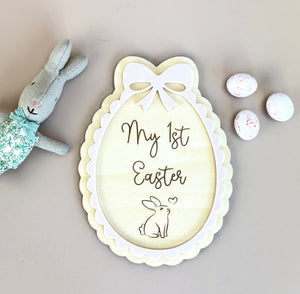 My 1st Easter Keepsake Plaque - Luma Light