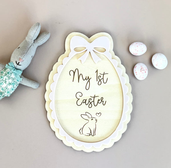 My 1st Easter Keepsake Plaque - Luma Light