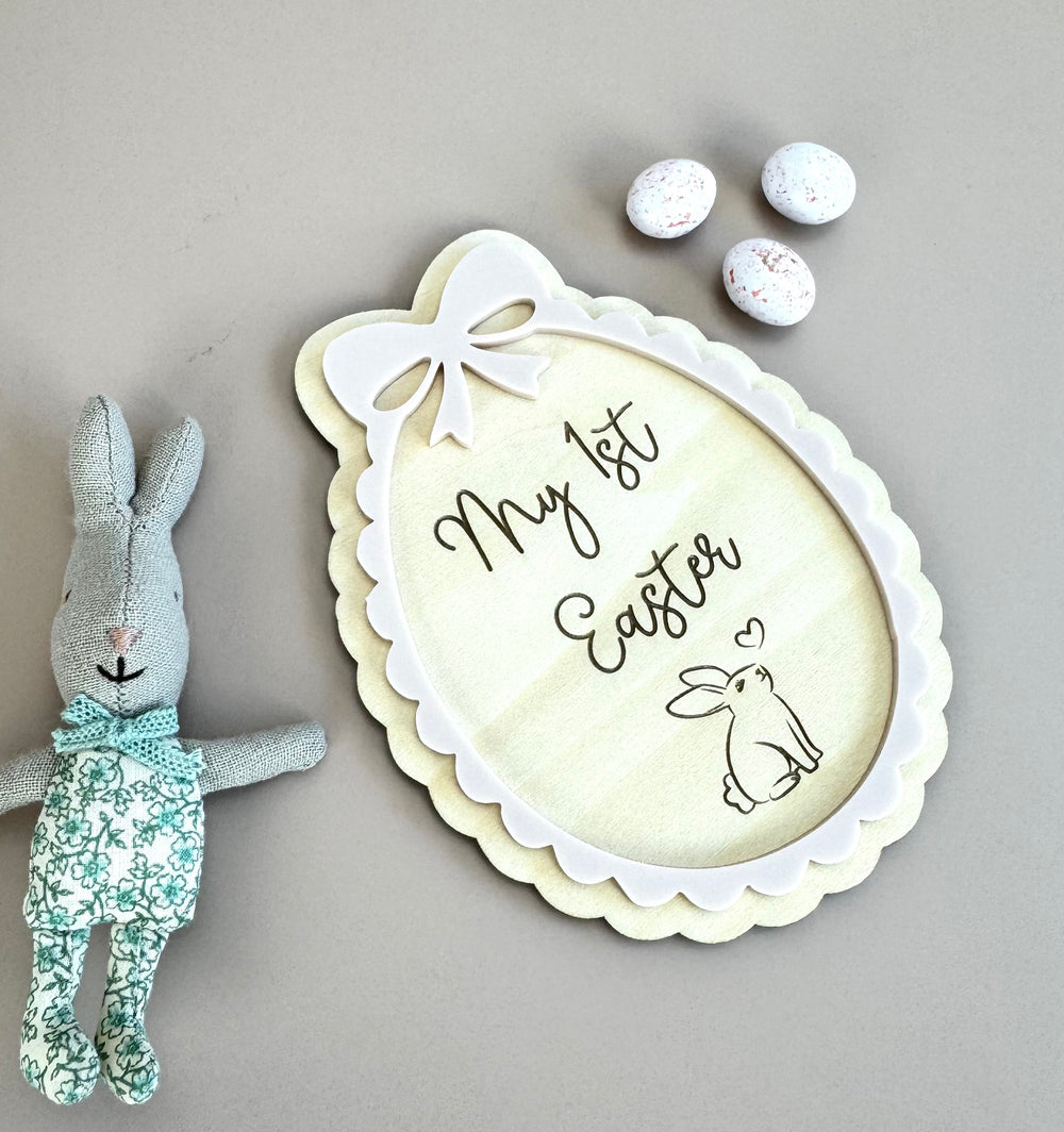 My 1st Easter Keepsake Plaque - Luma Light