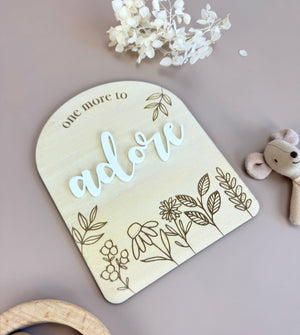 One more to Adore - Wildflower Acrylic - Luma Light