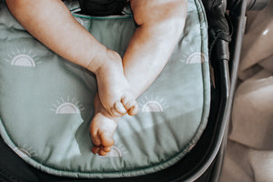 Pram Liner | Sage Sunshine - Bambella Designs