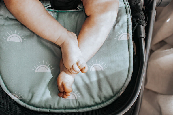 Pram Liner | Sage Sunshine - Bambella Designs