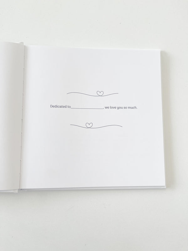 Our first but not our last - Hardback Book - Ainsley West DISCOUNTED