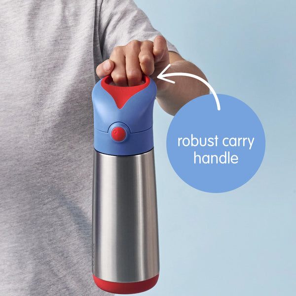 Insulated Drink Bottle - Electric Jungle 500ml - B Box