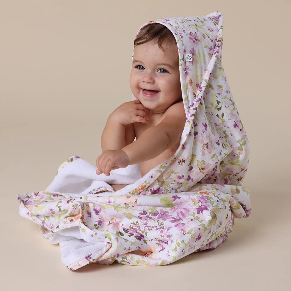 Isla Organic Hooded Baby Towel - Snuggle Hunny
