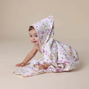 Isla Organic Hooded Baby Towel - Snuggle Hunny
