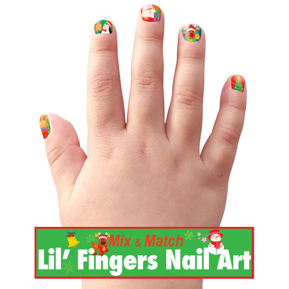 Lil Fingers Nail Art Holly Jolly - Girl Nation