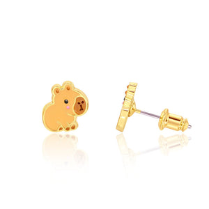 Happy Capy - Capybara - Cutie Stud Earrings - Girl Nation