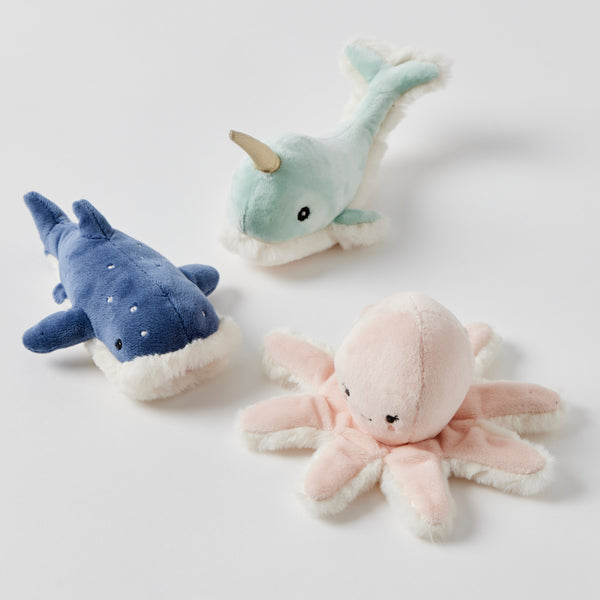 Ocean themed Rattles - Jiggle & Giggle