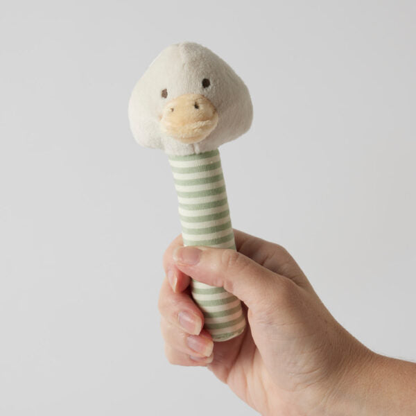 Stripe Duck Rattle - Jiggle & Giggle