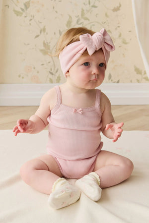 Organic Cotton Modal Singlet Bodysuit - Trinket - Jamie Kay