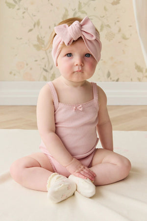 Organic Cotton Modal Singlet Bodysuit - Trinket - Jamie Kay