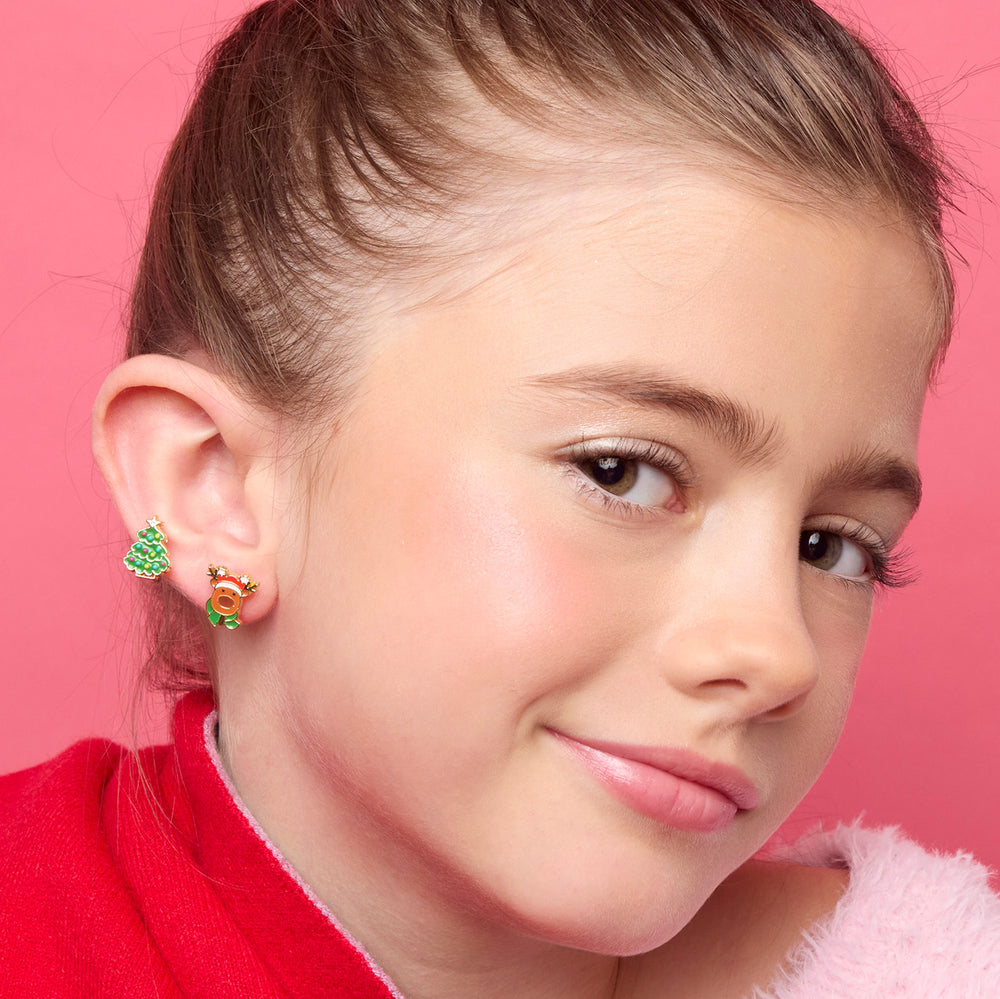 Reindeer Magic Stud Earrings - Girl Nation