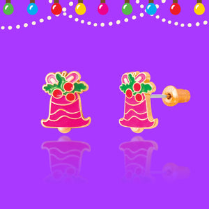 Jingle Bell Delight Stud Earrings - Girl Nation