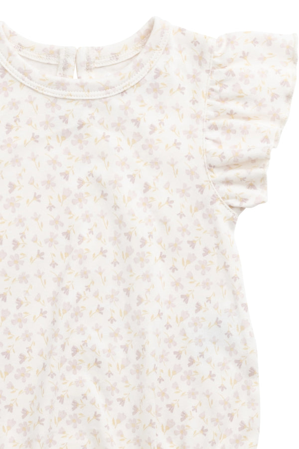 Organic Cotton Sage Onepiece - Aries Mauve - Jamie Kay