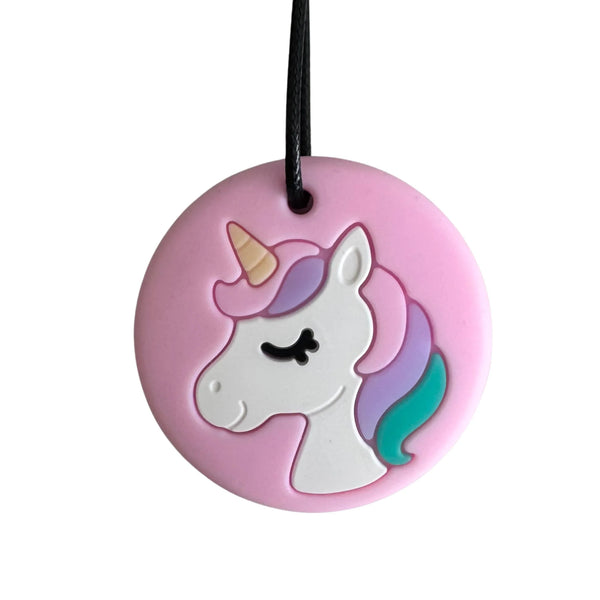 Unicorn Chew Pendant - Pink - Jellystone