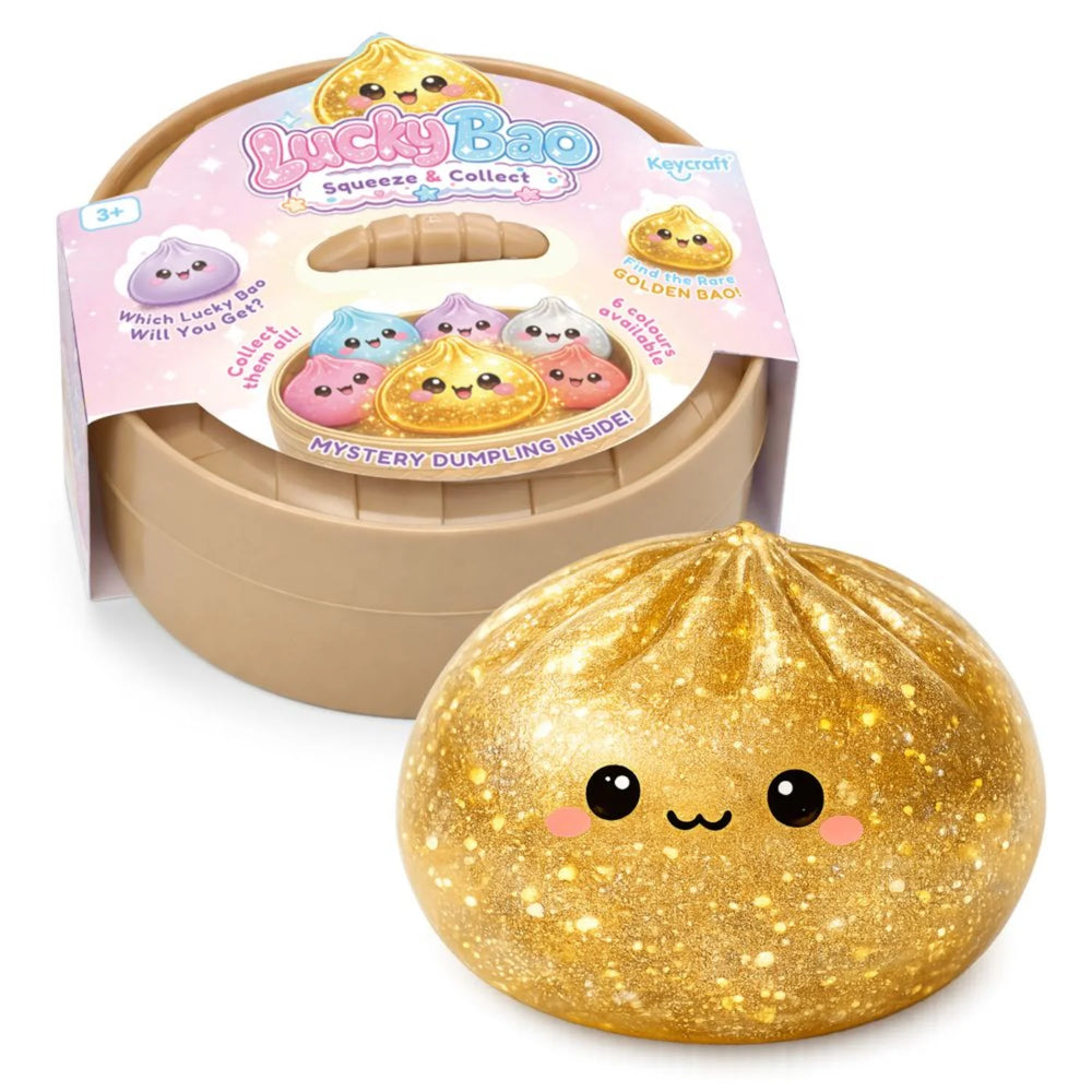 Lucky Bao Mystery Dumpling Squish - Large 10cm - Keycraft