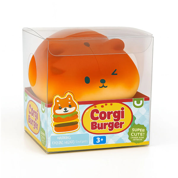 Corgi Burger Squishy - Keycraft