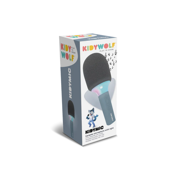 KidyMic Kareoke Microphone - Blue - KidyWolf