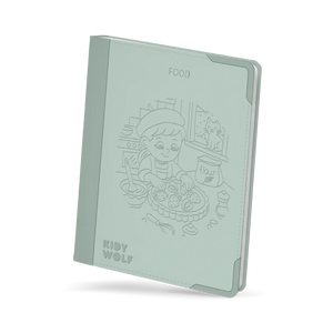 Kidydraw-pad - Food around the world - KidiWolf