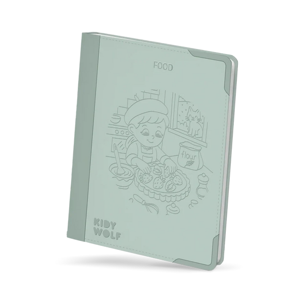 Kidydraw-pad - Food around the world - KidiWolf