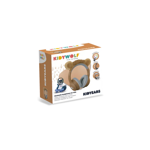 KidyEars Headphones - Lion - KidyWolf