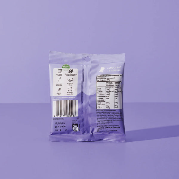 Fruity Flavoured Vegan Gummy Koalas 50g - Funday Natural Sweets