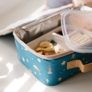 Ocean Creatures Marine Large Lunch Bag  - Fox & Fallow