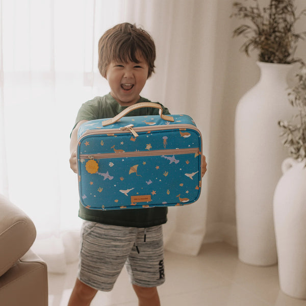 Ocean Creatures Marine Large Lunch Bag  - Fox & Fallow