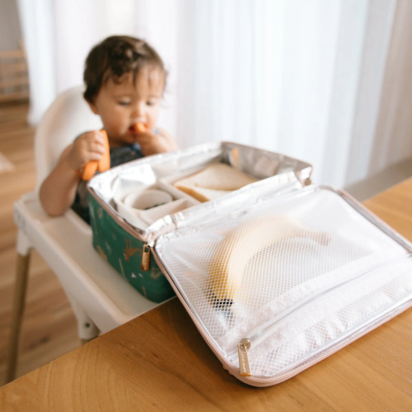 Dinos Large Lunch Bag - Fox & Fallow