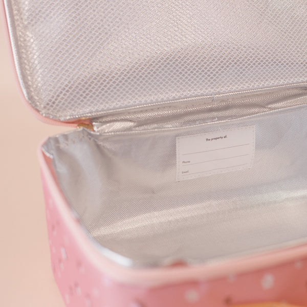 Dusty Roses Large Lunch Bag - Fox & Fallow