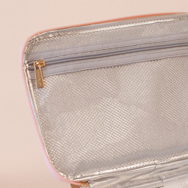 Powder Stripe Large Lunch Bag - Fox & Fallow