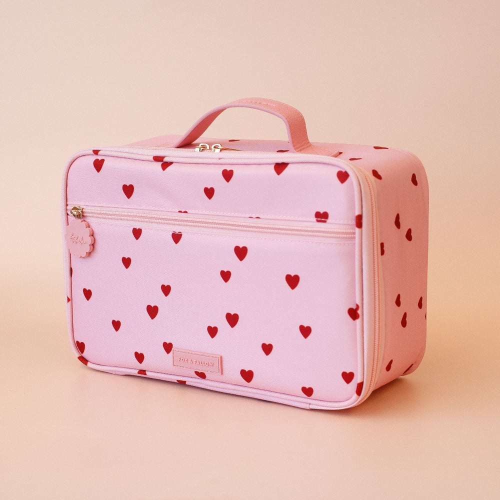 Little Hearts Large Lunch Bag - Fox & Fallow