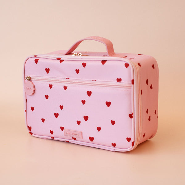 Little Hearts Large Lunch Bag - Fox & Fallow