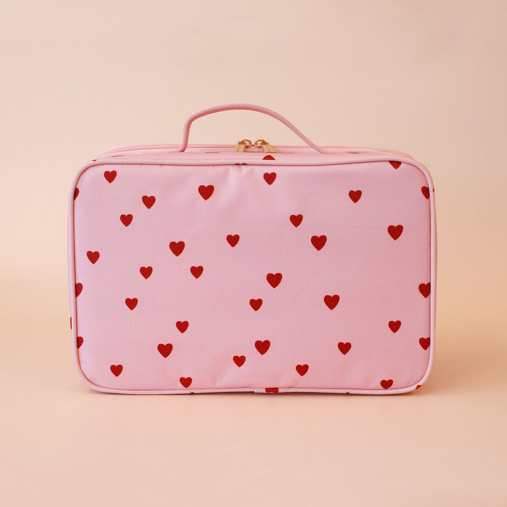 Little Hearts Large Lunch Bag - Fox & Fallow