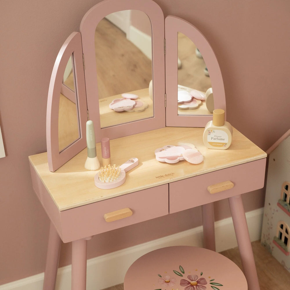 Large Dressing Table with Mirror - Little Dutch