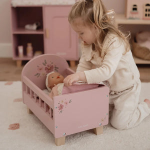 Doll Bed with Textiles - Little Dutch