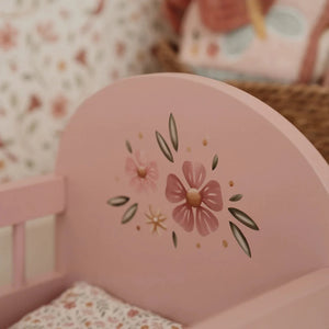 Doll Bed with Textiles - Little Dutch