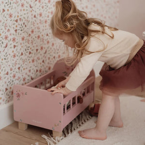 Doll Bed with Textiles - Little Dutch